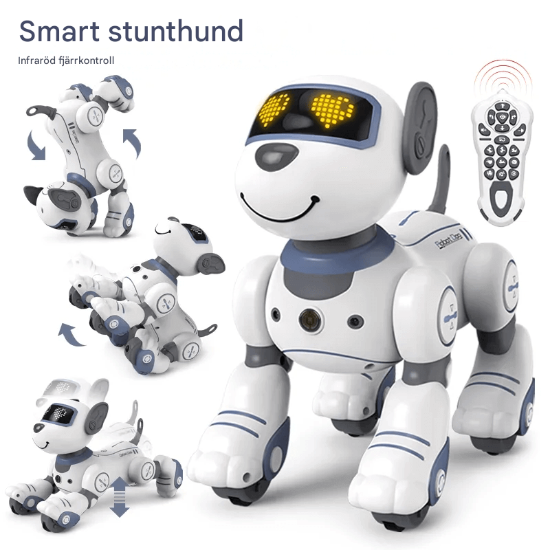 Smart Robot Hund för Barn – Elektronisk, Dansande och Programmerbar Leksak
