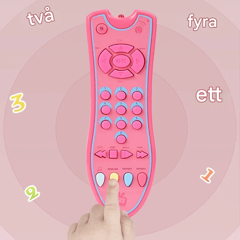 Baby Leksak TV-fjärrkontroll – Musikalisk & Pedagogisk För Spädbarn