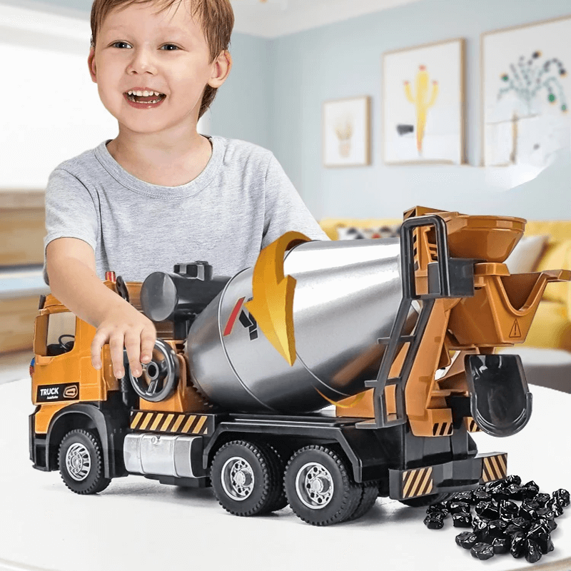 Bilmodell 1:50 med Ljus- och Ljudeffekter – Interaktiv Leksak för Barn