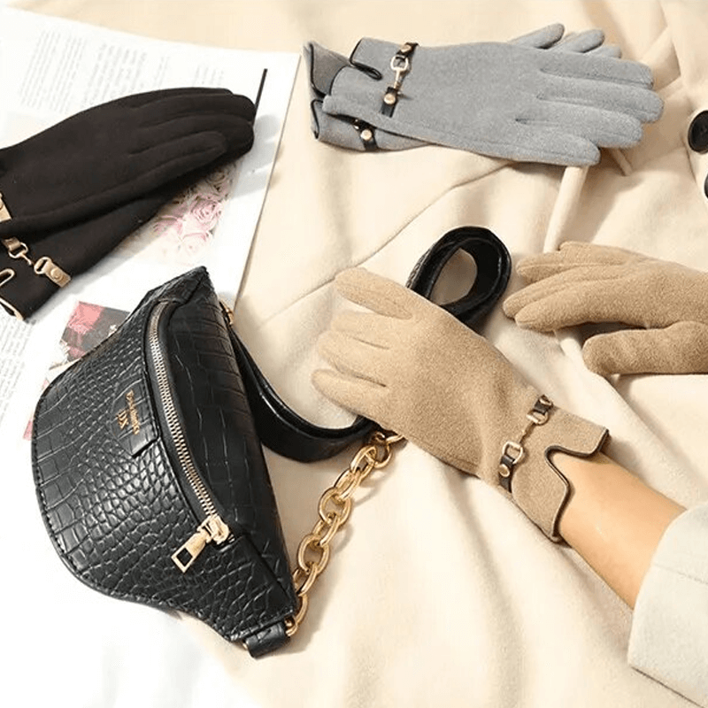 Gants à la mode