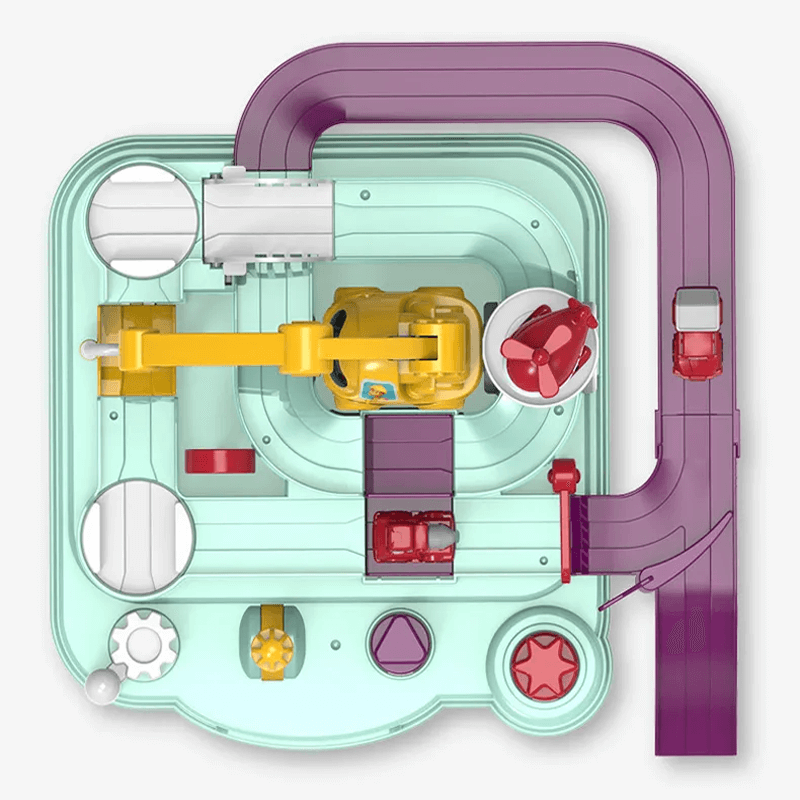 Batterifri Racing Tågmodell – Interaktiv och Stötsäker ABS