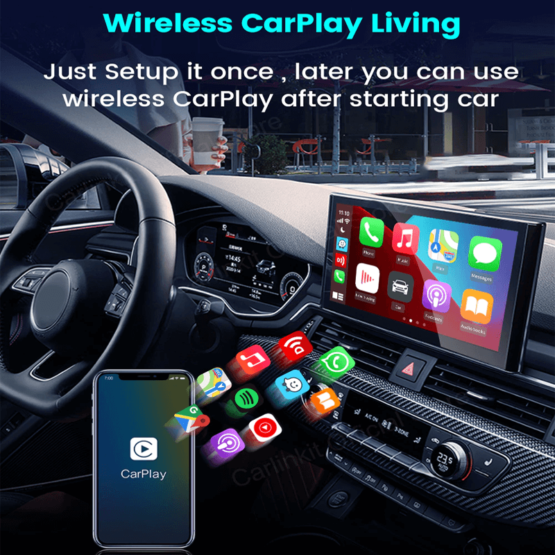 Adaptateur CarPlay sans fil pour voiture