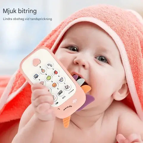 Sensorisk Babyleksak Telefon – Stimulerar Sinnesutveckling och Lek