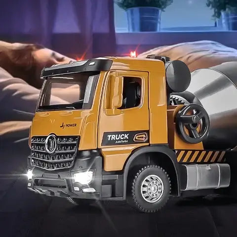 Bilmodell 1:50 med Ljus- och Ljudeffekter – Interaktiv Leksak för Barn