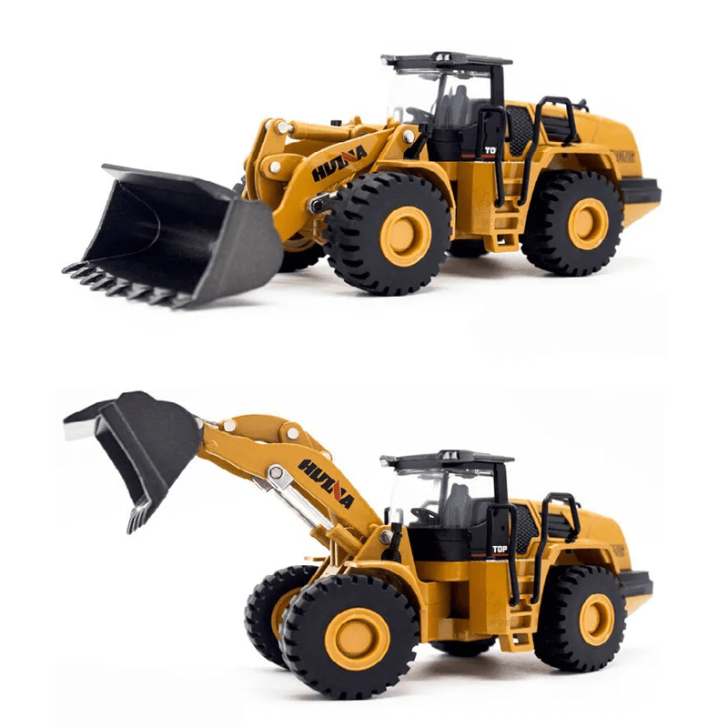 Simuleringsteknik Byggfordon – Högkvalitativ Modellbilskollektion 1:50 för Barn och Samlare