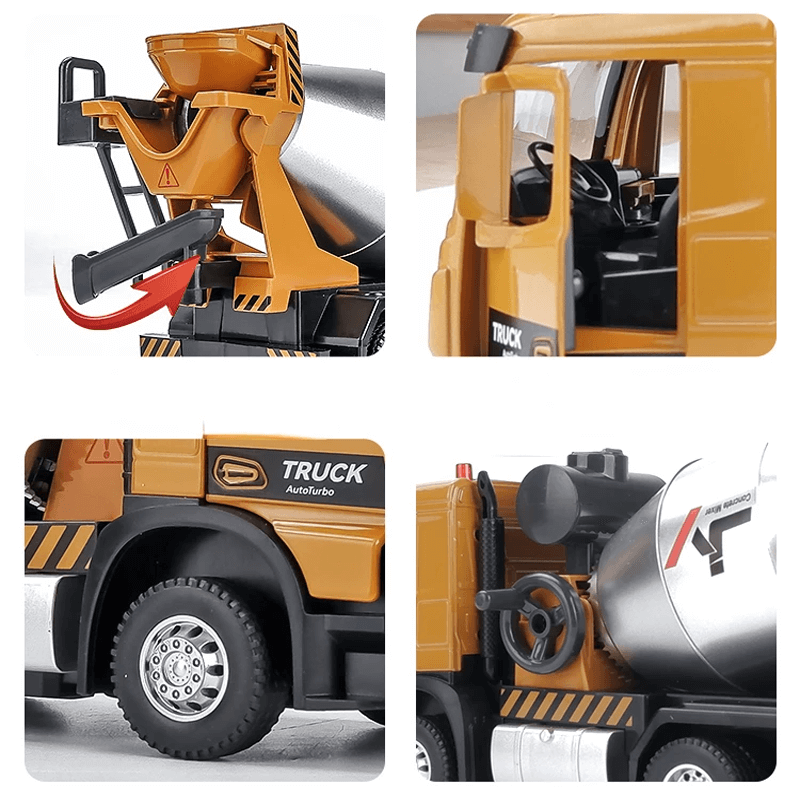 Bilmodell 1:50 med Ljus- och Ljudeffekter – Interaktiv Leksak för Barn