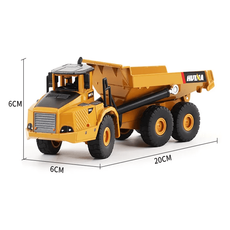 Simuleringsteknik Byggfordon – Högkvalitativ Modellbilskollektion 1:50 för Barn och Samlare