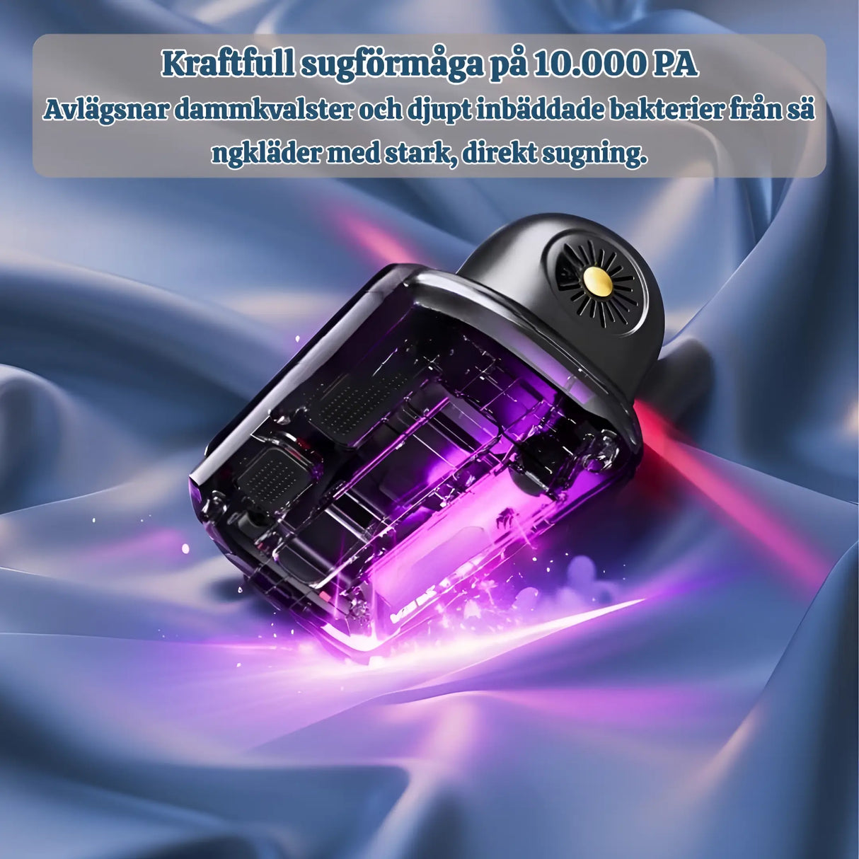 PureVac™ - 10kPa Trådløs Håndholdt Støvsuger for Madrass og Puteorm