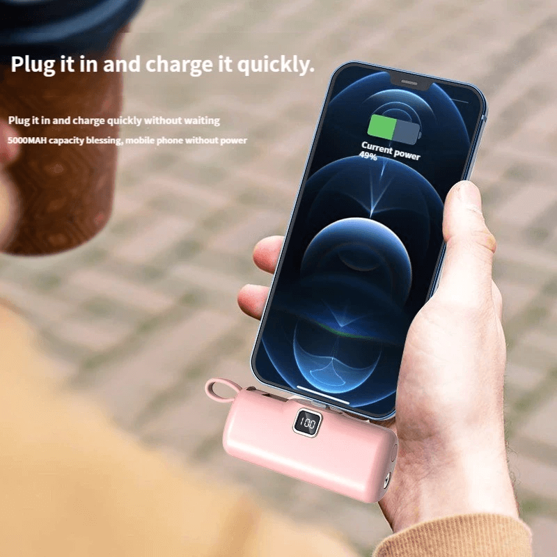 Mini batterie externe portable 5000 mAh