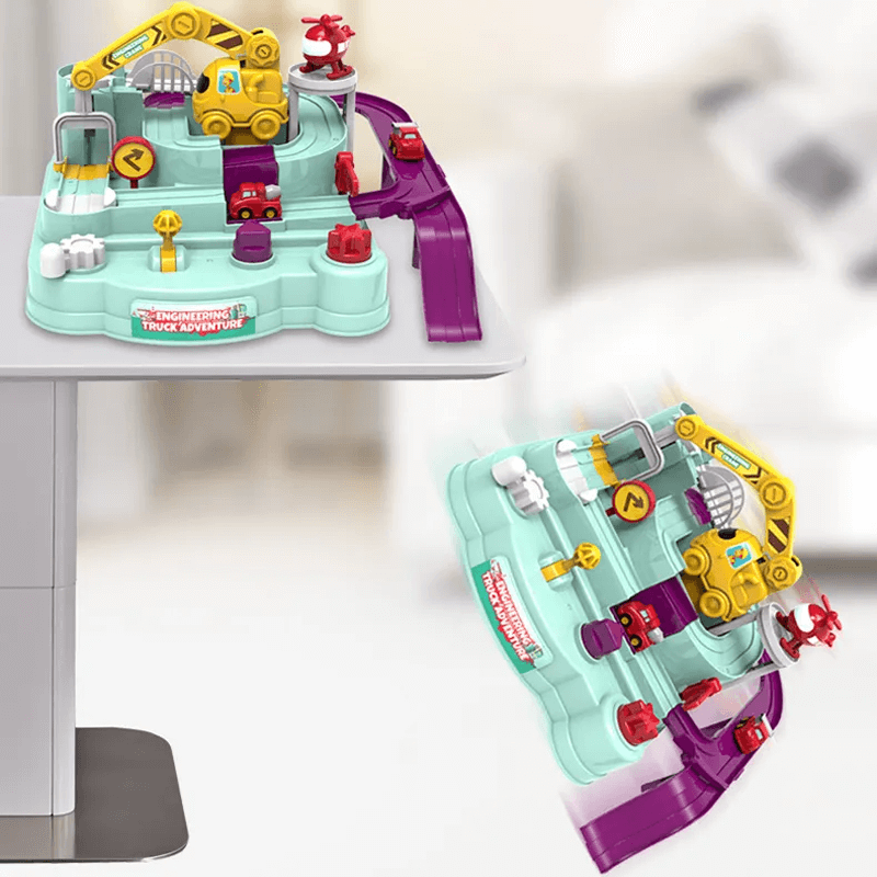 Batterifri Racing Tågmodell – Interaktiv och Stötsäker ABS