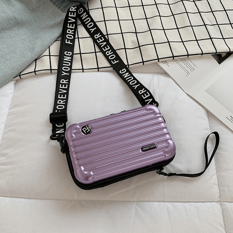 Sac à bandoulière inspiré d'une valise