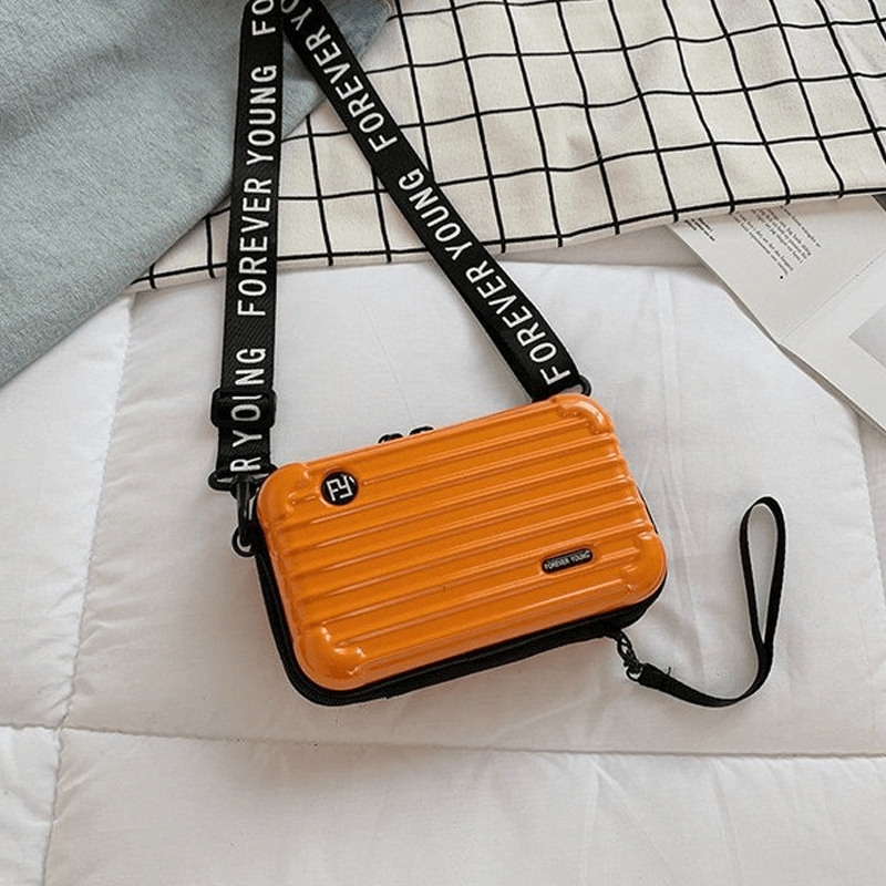 Sac à bandoulière inspiré d'une valise