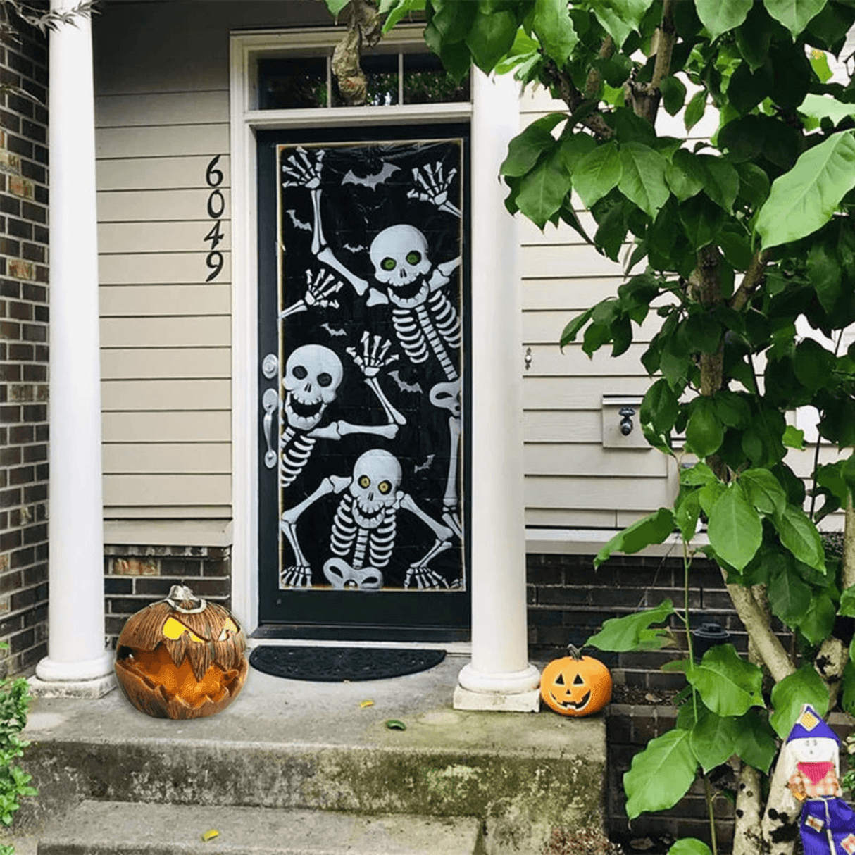 PumpkinFright – Animated Halloween Pumpa med LED-ögon & Ljudeffekter för Spökhus och Festdekoration