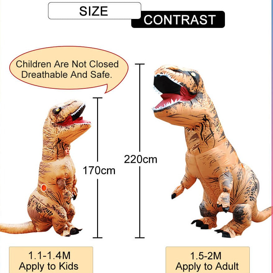 Dinosaure T-Rex gonflable