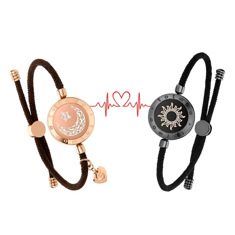 Le bracelet d'amour du Soleil et de la Lune - Vibrant