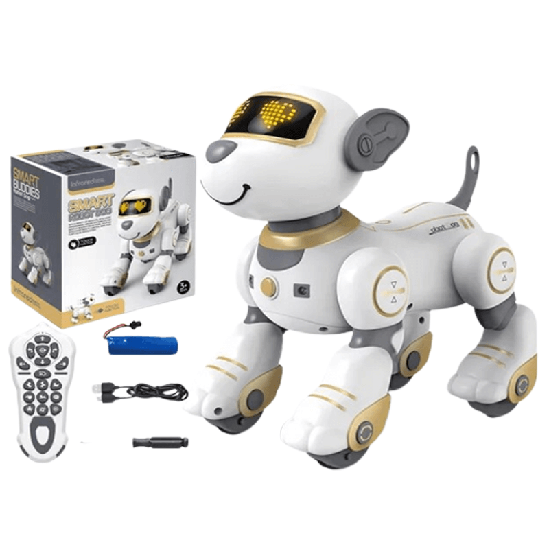 Smart Robot Hund för Barn – Elektronisk, Dansande och Programmerbar Leksak