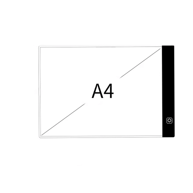 LED-upplyst Ritplatta – Perfekt för Barns Konstnärliga Utforskning