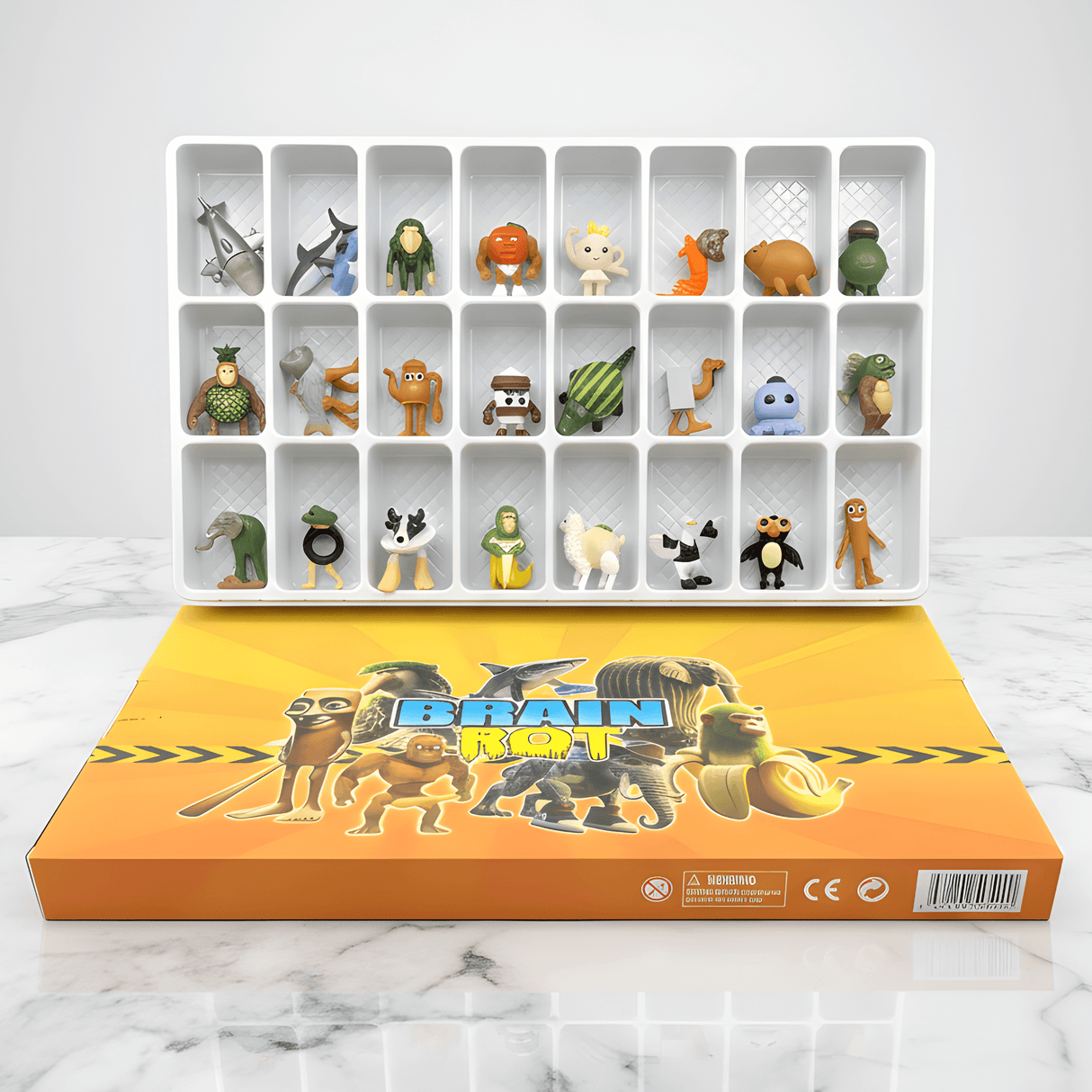 MiniFun – Italienska Mindrot Karaktärer Set med 24 Olika Figurer