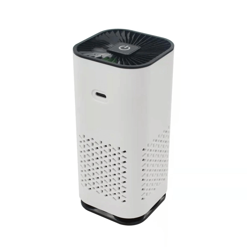 Draagbare ionische luchtreiniger met HEPA filter