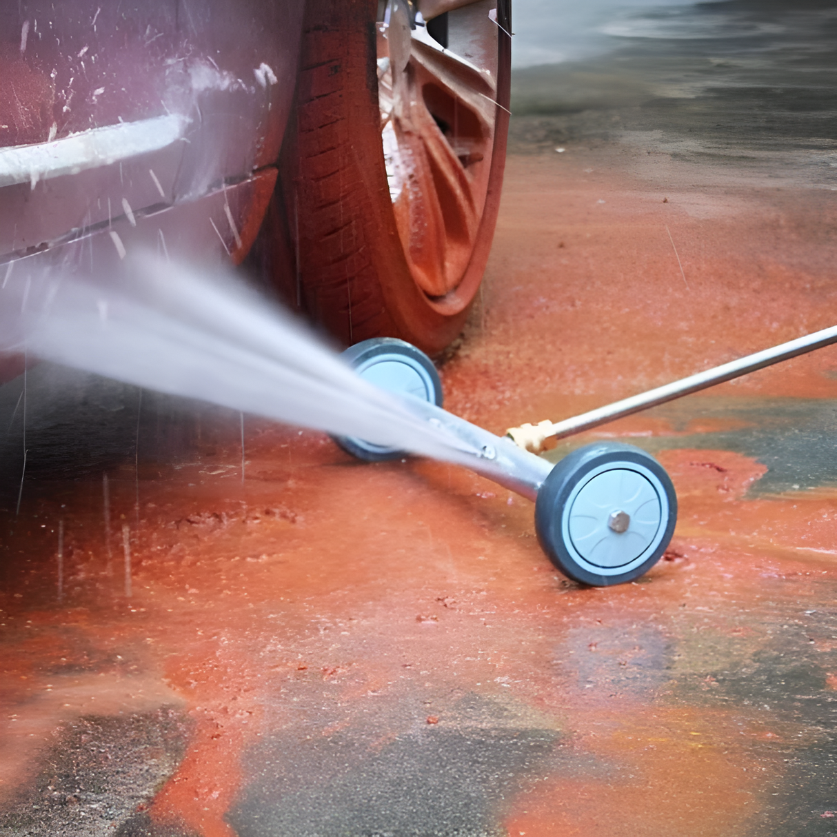 UnderWash - rengjøringsverktøy for høytrykksvask av understellet