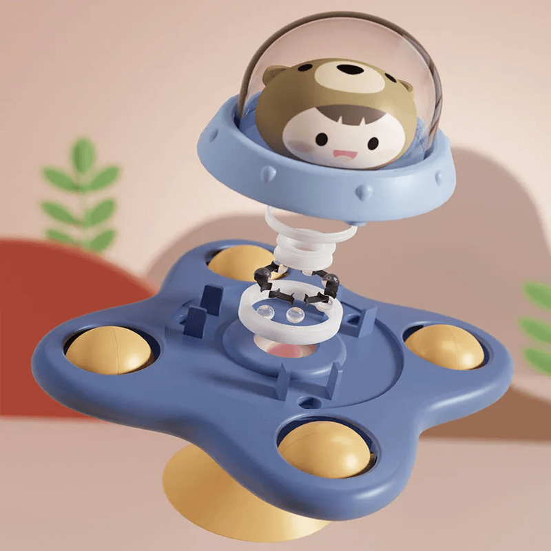 Baby Spinner Toys med Sugeffekt – Stimulerar Sensorisk och Kognitiv Utveckling