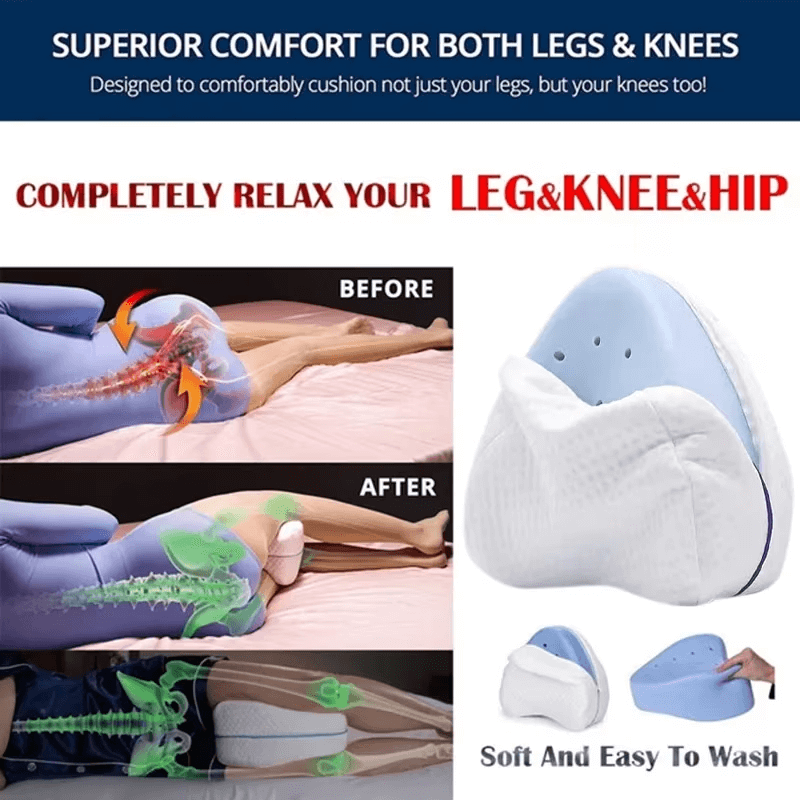 Memory Foam Pillow for Legs in Cotton