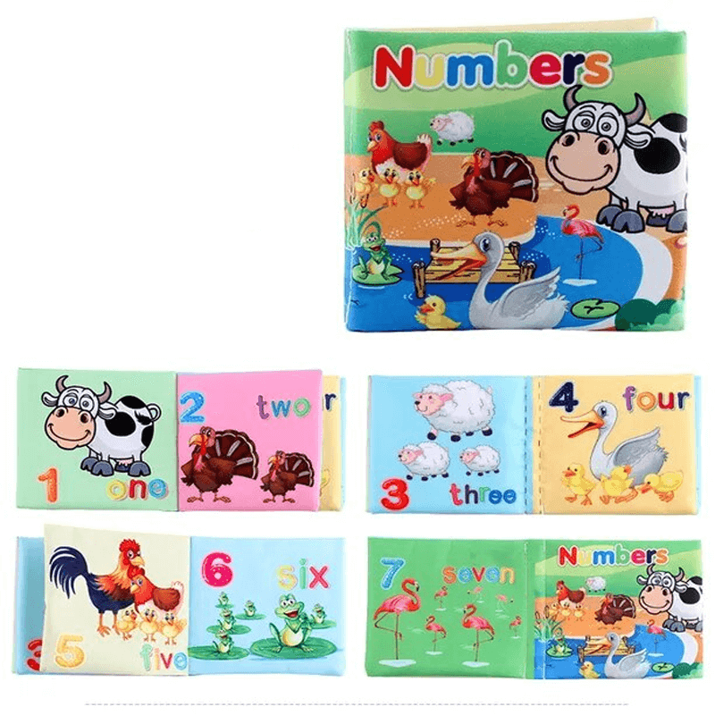 Baby Discovery Books – Tygböcker för Tidig Lärande & Sensorisk Upptäckt