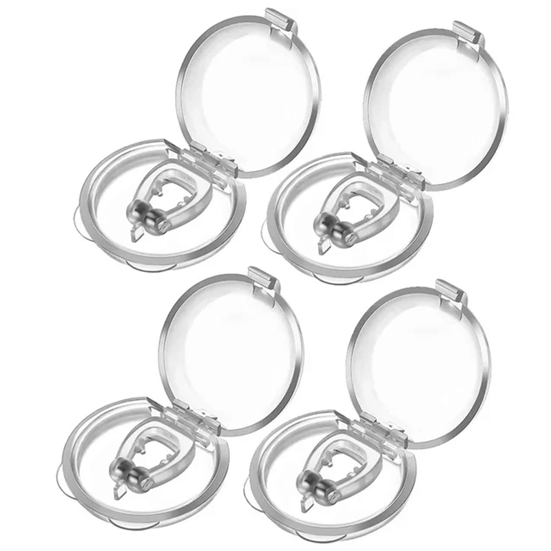 Pince-nez magnétique en silicone anti-ronflement