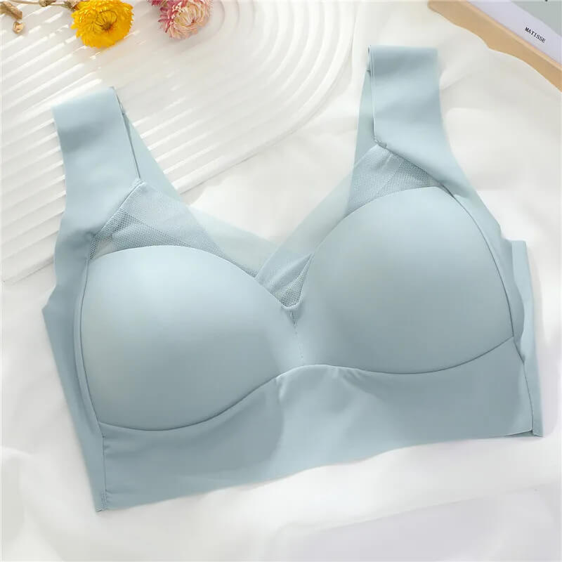 ComfortMax - Plus Size Sömlös BH för Kvinnor M-5XL - Trådlös Minimizer - Push Up