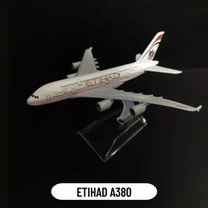 Samlarflygplan i Metall 1:400 – Perfekt Gåva för Barn och Vuxna