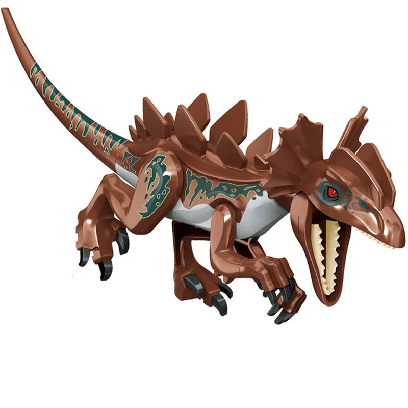 Dinosaurie Byggklossar för Barn – T-Rex Figur | Pedagogisk & Rolig Leksak i ABS-Plast för Kreativ Lek & Finmotorik