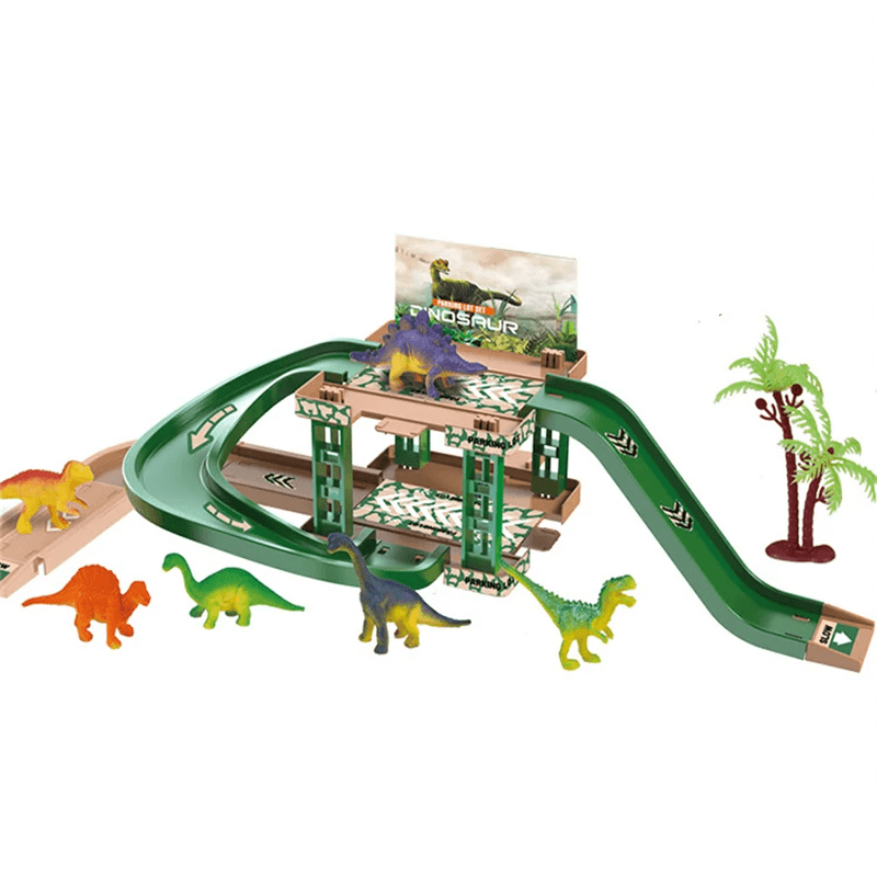 Bil Parkeringshus Leksaksset – Fri Montering med Flera Leksaksbilar och Olika Stilar