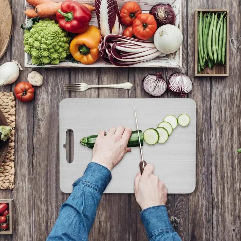 SteelPrep - Skärbräda i Rostfritt Stål