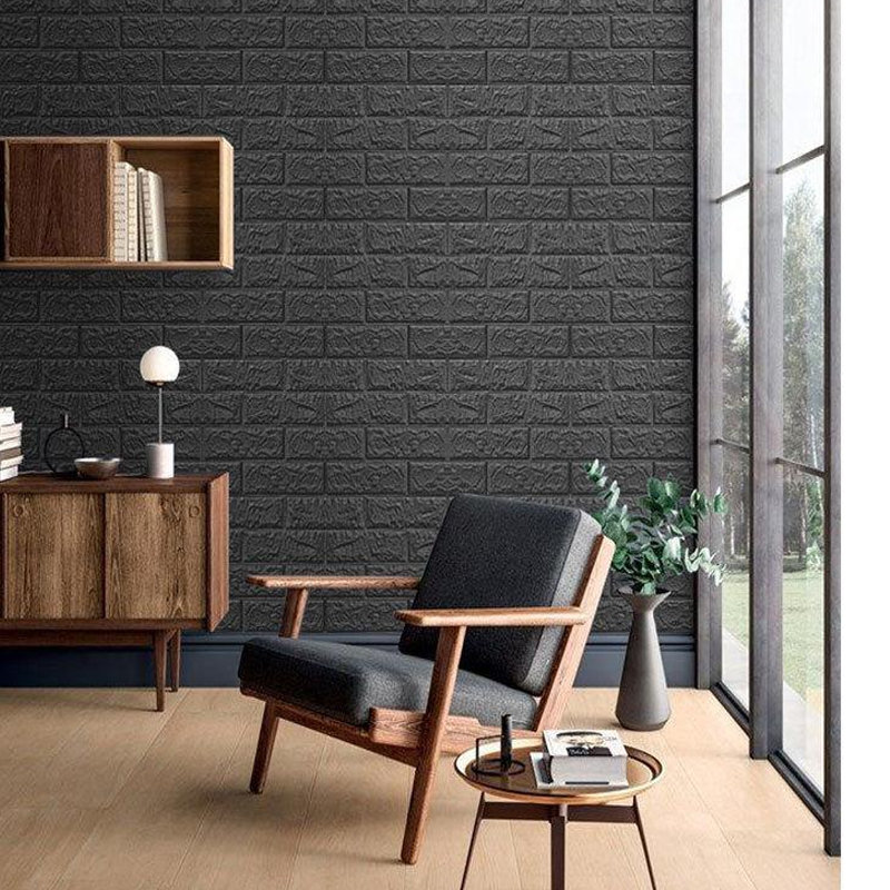 THOMAS - Självhäftande Väggpaneler 3D | Skum Tapet för Kreativ Inredning