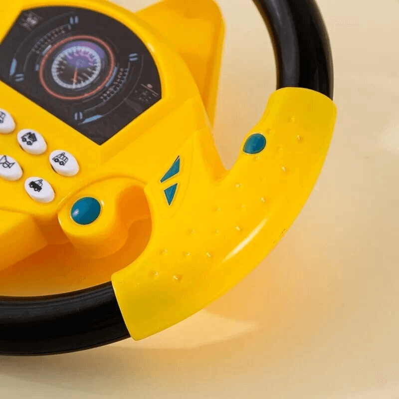 Simuleringsratt för Barn – Interaktiv Bilratt med Ljud och Musik