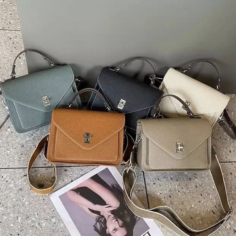 Amoria - Elegant Crossbody-väska i Läder för Kvinnor