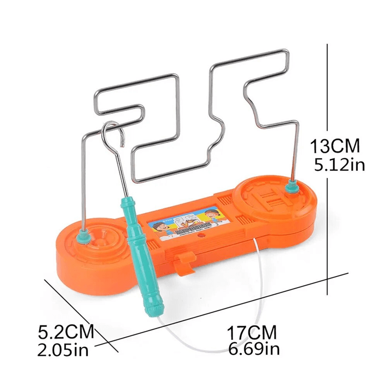 Elektrisk Labyrintleksak 3D – Interaktivt Pussel med Ljus & Ljud för Barn