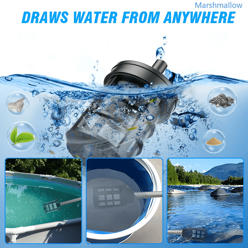 AquaJet Kraftfull Batteridriven Trådlös Högtryckstvätt 3500W 28 Bar