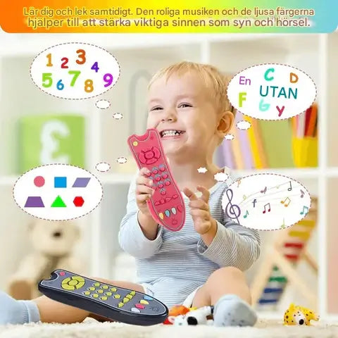 Baby Leksak TV-fjärrkontroll – Musikalisk & Pedagogisk För Spädbarn