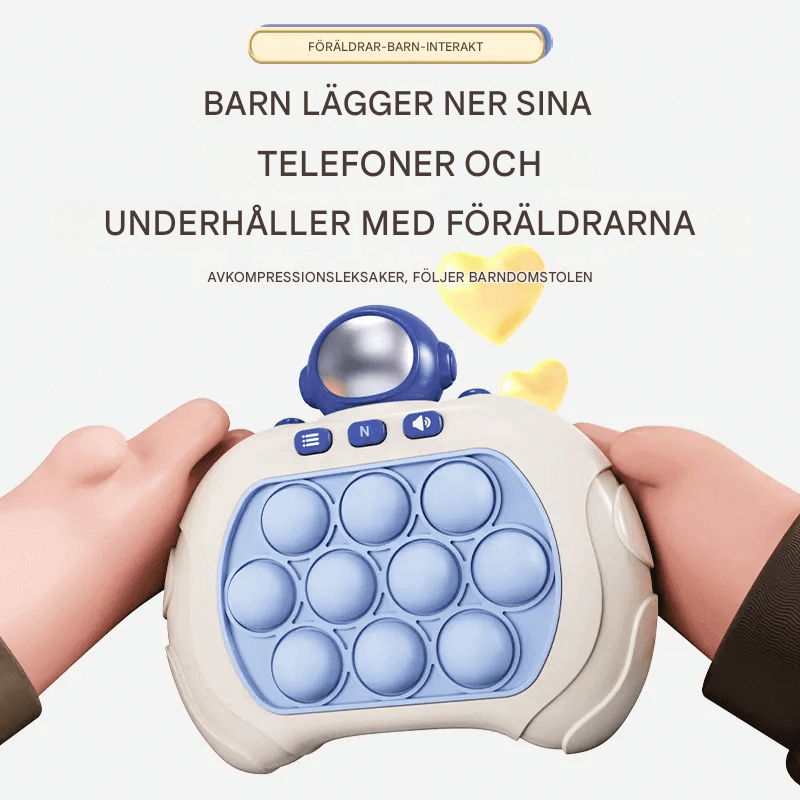 Pop It Snabb Tryck Spelmaskin – Stressavlastande och Pedagogisk Fidget-leksak