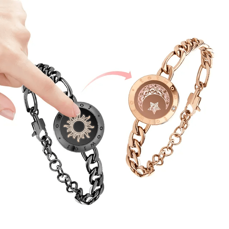 Le bracelet d'amour du Soleil et de la Lune - Vibrant
