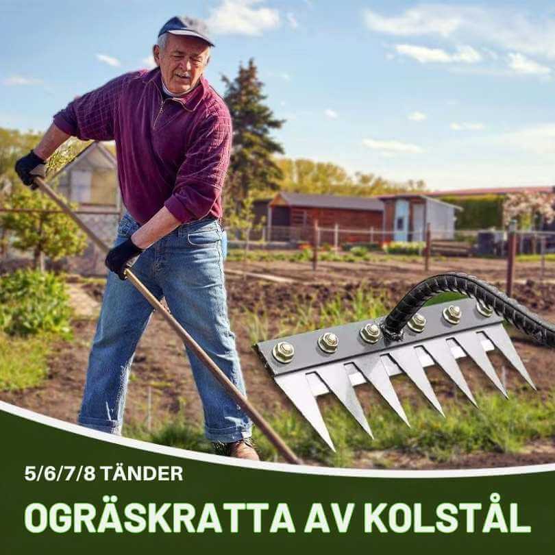 NordStål RootTool - Slitesterk og Rustbestandig Ugressrive