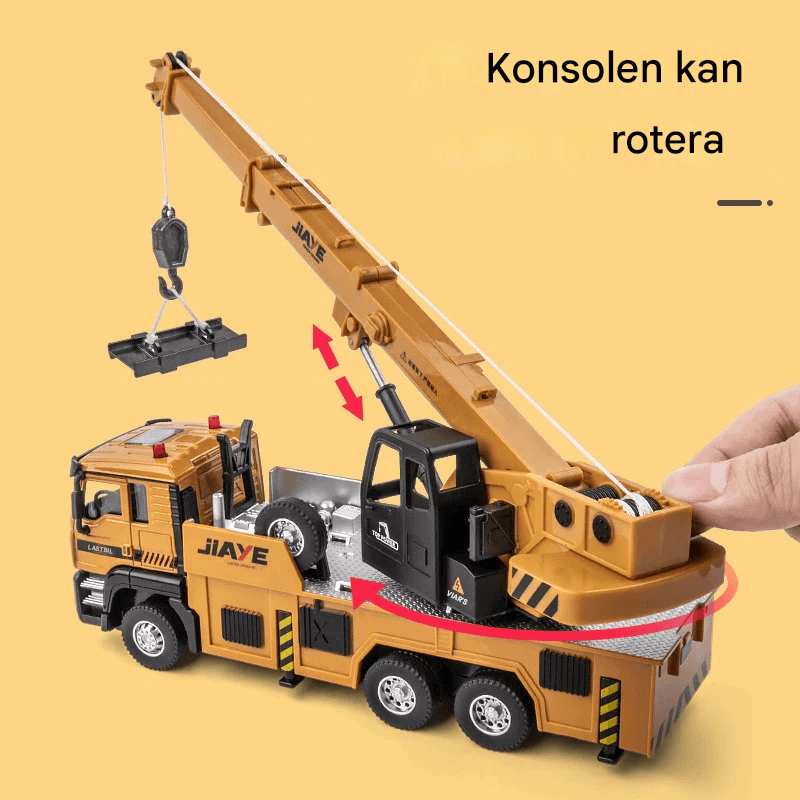 Bilmodell 1:50 med Ljus- och Ljudeffekter – Interaktiv Leksak för Barn