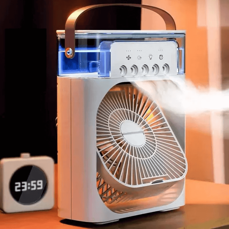 Portabel Bordsfläkt Luftkonditionering med Vattenkylning