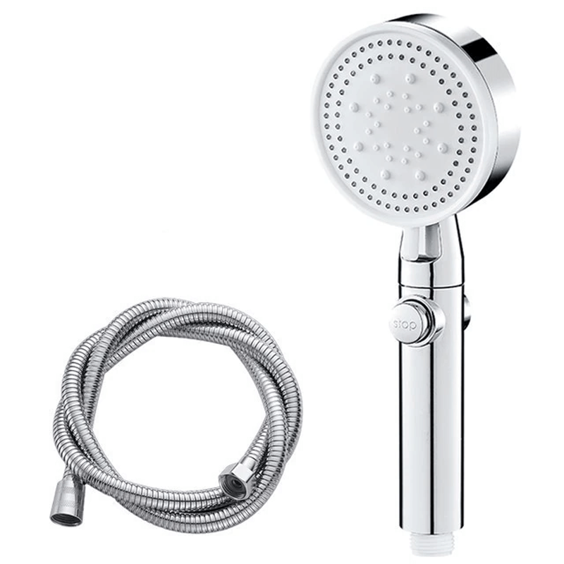 HydroFlow - Pommeau de douche réglable avec 5 modes de jet et une forte pression d'eau