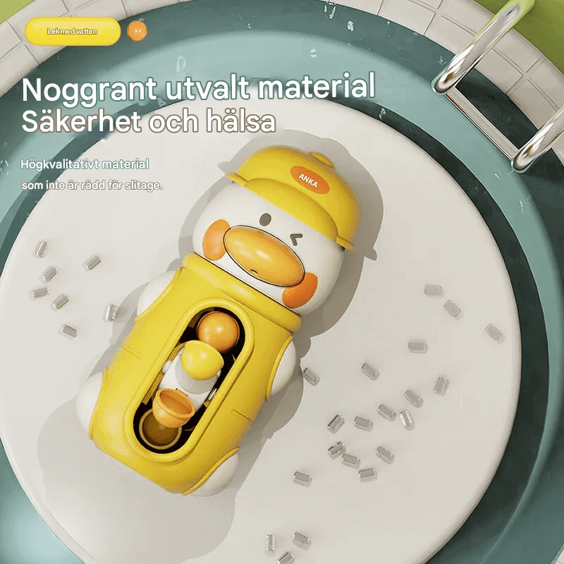 Badleksak Vattenhjul – Roterande Leksak för Småbarn, Batterifri