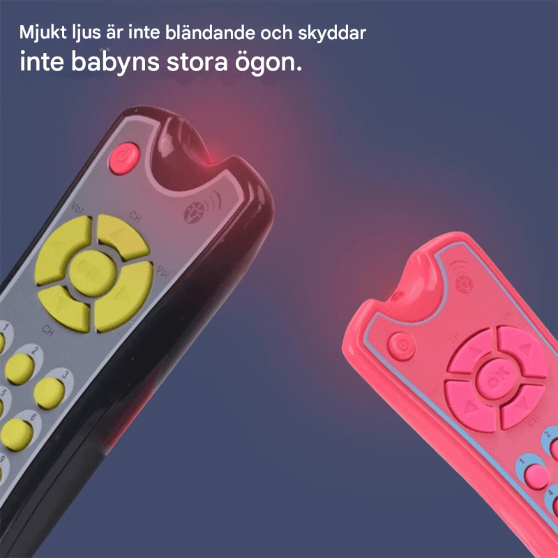 Baby Leksak TV-fjärrkontroll – Musikalisk & Pedagogisk För Spädbarn