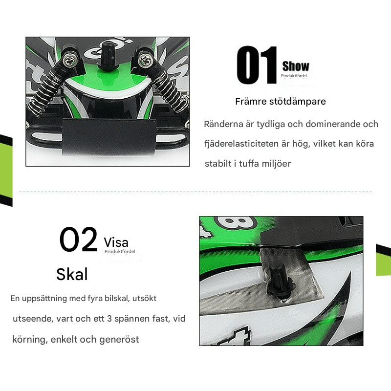 1:20 Fjärrstyrd Buggy Bil – Snabb Racingbil med 2.4G Teknik