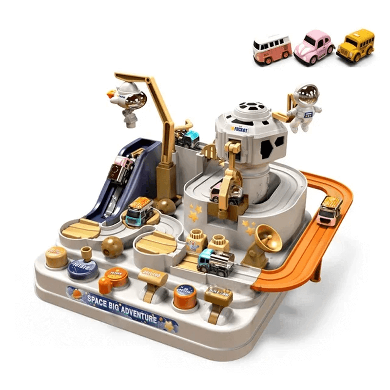 Batterifri Racing Tågmodell – Interaktiv och Stötsäker ABS