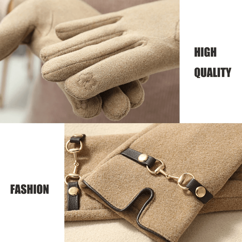 Gants à la mode